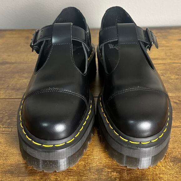 DR. MARTENS | Bethan Mary Jane Shoes Chunky Black New w/o box | EU 42 US 10 - Picture 4 of 10